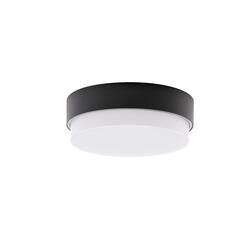 OSMONT TRI53530 TRITON 1 stropní/nástěnné průmyslové plastové svítidlo černá / bílá IP65 25W E27