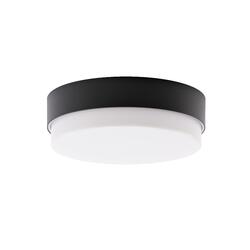 OSMONT TRI53533 TRITON 2 stropní/nástěnné průmyslové plastové svítidlo černá / bílá IP65 2x25W E27