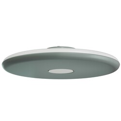 OSMONT ZET60040 ZETA 2 PF stropní/nástěnné plastové svítidlo šedá / bílá IP40 3000 K 38W LED