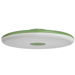 OSMONT ZET60520 ZETA 2 FP stropní/nástěnné plastové svítidlo olivová / bílá IP40 4000 K 38W LED
