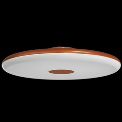 OSMONT ZET60522 ZETA 2 FP stropní/nástěnné plastové svítidlo terakota / bílá IP40 4000 K 38W LED