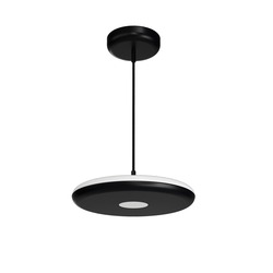 OSMONT ZET60574 ZETA ST1 PF závěsné plastové svítidlo černá IP40 4000 K 31W LED