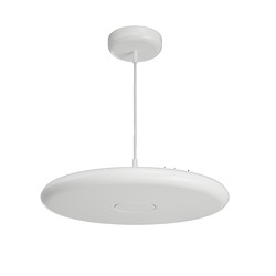 OSMONT ZET60584 ZETA ST2 PF závěsné plastové svítidlo bílá IP40 4000 K 38W LED