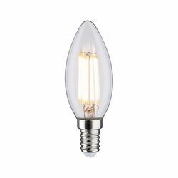 PAULMANN LED svíčka 6,5 W E14 čirá teplá bílá 286.43 P 28643