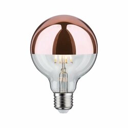 PAULMANN LED Globe 6,5 W E27 zrcadlový svrchlík měď teplá bílá 286.74