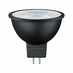 PAULMANN LED reflektor GU5,3 12V 445lm 6,5W 4000K černá mat