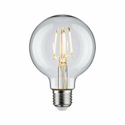 PAULMANN Filament 230V LED Globe G80 E27 4,8W 2700K čirá