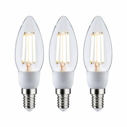 PAULMANN Eco-Line Filament 230V LED svíčka E14 3x2,5W 3000K čirá