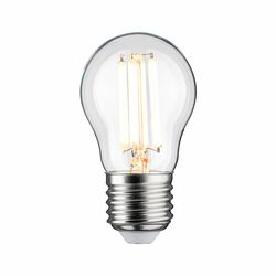 PAULMANN Eco-Line Filament 230V LED kapka E27 80 mm 4W 3000K čirá