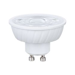 PAULMANN Standard 230V LED reflektor GU10 Flat 37mm 4,9W 2700K bílá