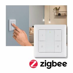 PAULMANN Vypínač Smart Home Zigbee On/Off/Dimm bílá