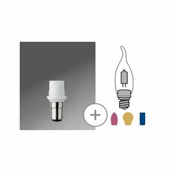 Paulmann Minihalogen patice pro G9 B15d 230V Bílá 549.28 P 54928