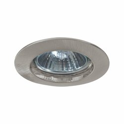 Paulmann Zápustné svítidlo Premium max.50W 230V GU10 51mm kartáč.železo/hliník 5796 P 5796