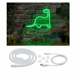 PAULMANN Neon Colorflex USB Strip Green 1m 4,5W 5V zelená/bílá umělá hmota 705.63