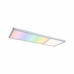 PAULMANN LED Panel Atria Shine hranaté 580x200mm 2800lm RGBW matný chrom