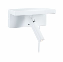 PAULMANN LED nástěnné svítidlo 3-krokové-stmívatelné Jerik USB C 3000K 230V 2,4W stmívatelné bílá mat