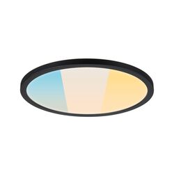 PAULMANN LED Panel Atria Shine IP44 kruhové 298mm 14,8W 3000 - 6500K černá