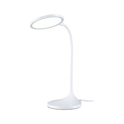 PAULMANN LED stolní lampa na psací stůl Mejan 4000K 15W bílá mat