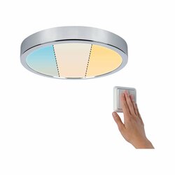 PAULMANN LED Panel Aviar IP44 WhiteSwitch kruhové 300 18W 2.700K chrom 789.26