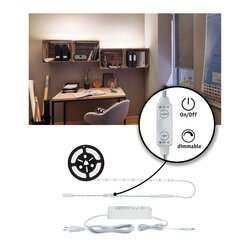 PAULMANN SimpLED Power Strip sada 3m neutrální bílá 33W s krytím 789.59 P 78959