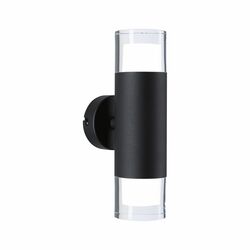 PAULMANN Selection Bathroom nástěnné svítidlo Kame IP44 3000K 230V 2x4W černá