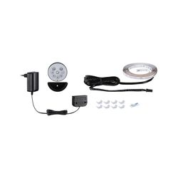 PAULMANN LED Strip Akustický Panel základní sada 2,4m RGB černá