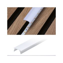 PAULMANN LED Strip přisazený profil difuzor 0,8m umělá hmota bílá