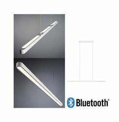PAULMANN LED závěsné svítidlo Smart Home Bluetooth Lento měnitelná bílá 43W bílá stmívatelné