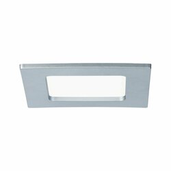 Paulmann Vestavný panel LED hranaté 6W 4000K Chrom mat IP44  920.76 P 92076