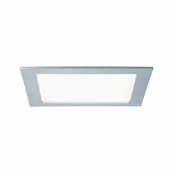 Paulmann Vestavný panel LED hranaté 18W 4000K Chrom mat IP44 920.78 P 92078