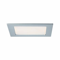 Paulmann Vestavný panel LED hranaté 12W 2700K Chrom mat IP44  920.80 P 92080