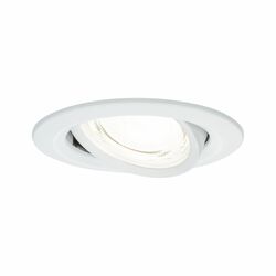 PAULMANN LED vestavné svítidlo Nova Coin samostatné svítidlo kruhové 84mm 50° 2,8W 230V 4000K bílá mat