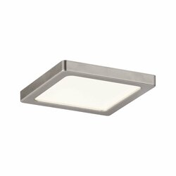 Paulmann LED vestavný panel Areo IP23 hranaté 5W 3000K nikl mat 929.54 P 92954