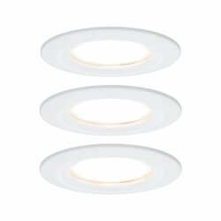 PAULMANN Vestavné svítidlo LED Nova kruhové 3x6,5W bílá mat nevýklopné 934.60 P 93460