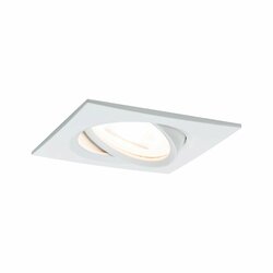 PAULMANN Vestavné svítidlo LED Nova hranaté 1x6,5W bílá mat výklopné 3-krokové-stmívatelné 934.89 P 93489