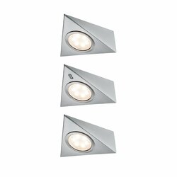 Paulmann nábytkové přisazené svítidlo LED pohybový senzor 3ks-Set vč. LED-Modul 3x2,8W 935.72 P 93572