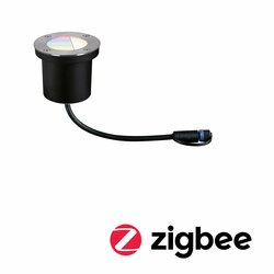 PAULMANN Plug & Shine zemní svítidlo IP65 RGBW 24V ZigBee 942.74