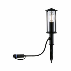 VÝPRODEJ VZORKU PAULMANN Plug & Shine sloupkové svítidlo klasické Mini IP44 2W 24V antracit E14 943.23
