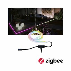 PAULMANN Plug &amp; Shine LED pásek Smart Home Zigbee Smooth IP67 RGBW 11W bílá