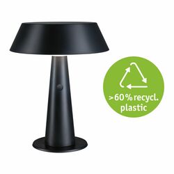 PAULMANN Solární LED stolní lampa Soala 2700K 2,1W antracit