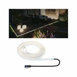 PAULMANN Plug & Shine LED pásek Smooth Einzelstripe IP68 3000K 26W černá