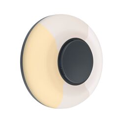 PAULMANN LED venkovní nástěnné svítidlo Aureva IP65 kruhové 220mm 2200 - 4000K 20,5W 230V antracit/bílá polykarbonát