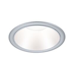PAULMANN LED vestavné svítidlo 3-krokové-stmívatelné Cole Coin IP44 kruhové 88mm Coin 6W 230V stmívatelné 2700K stříbrná mat