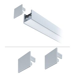 PAULMANN Linion příslušenství koncovka 2ks sada matný chrom umělá hmota