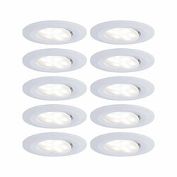 PAULMANN Vestavné svítidlo LED Calla kruhové 10x6W bílá mat výklopné 999.22 P 99922