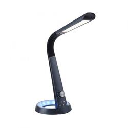 PAUL NEUHAUS Stolní lampa, černá, LED stojna, stmívatelné, USB-konektor 3000-6500K 4591-18