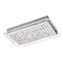 PAUL NEUHAUS LED stropní svítidlo, ocel, hranaté, chrom, akryl 3000K PN 6130-55
