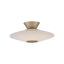 PAUL NEUHAUS LED stropní svítidlo, ELIPSA, kávová, stmívatelné, opálové sklo 3000K