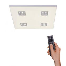 PAUL NEUHAUS PURE-NEO LED stropní svítidlo hranaté v puristickém designu s nastavitelnou barvou světla a funkcí stmívání 2700-5000K