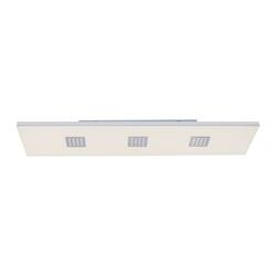 PAUL NEUHAUS PURE-NEO LED stropní svítidlo v barvě kartáčovaného hliníku, nastavitelnou barvou světla a funkcí stmívání 2700-5000K